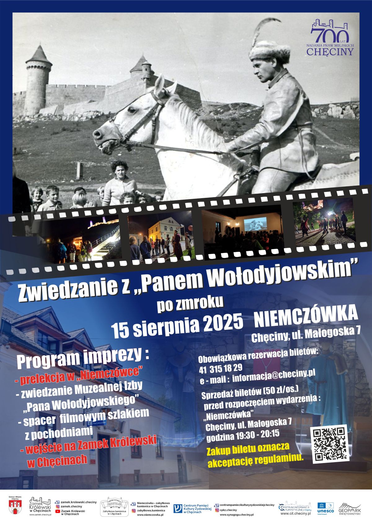 ZWIEDZANIE Z PANEM WOŁODYJOWSKIM PO ZMROKU